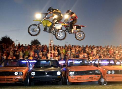 Show Kaskaderskie w Białogardzie 